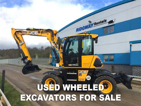 used wheeled excavators uk